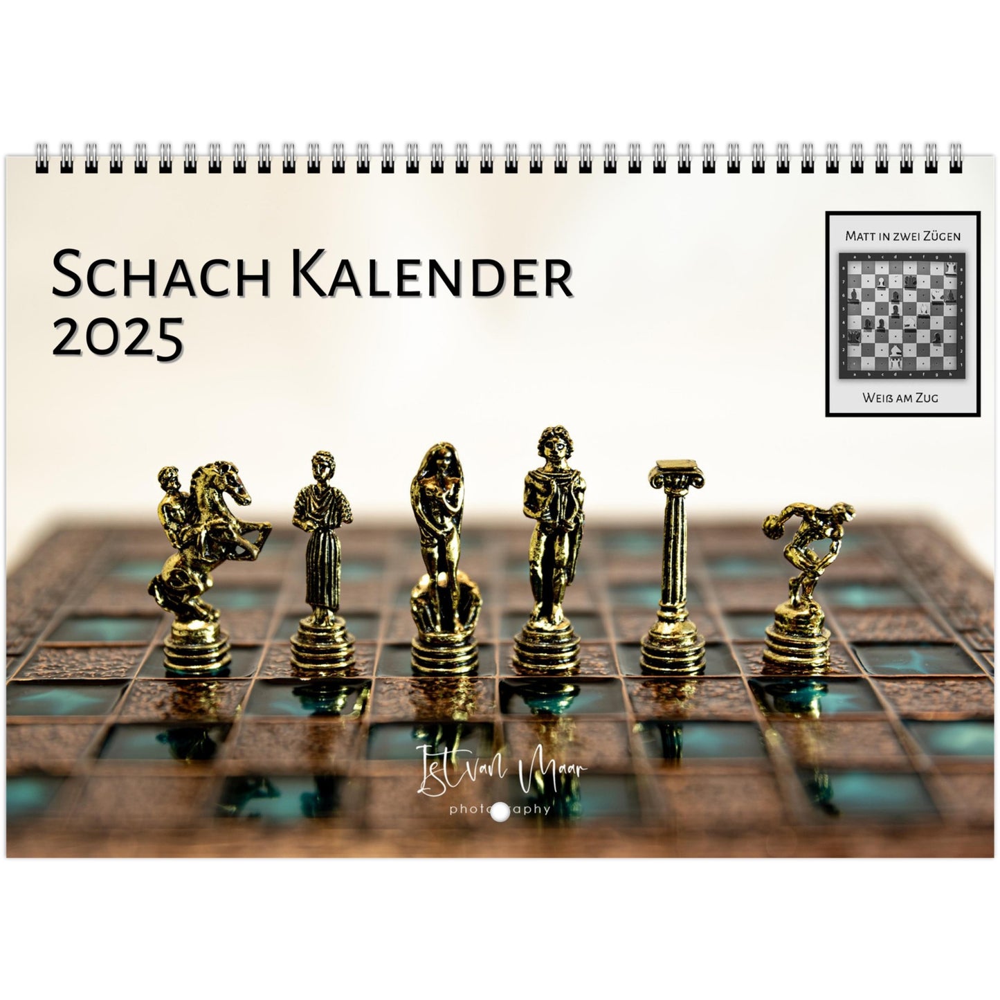 Unique Chess Calendar by Istvan Maar Photography