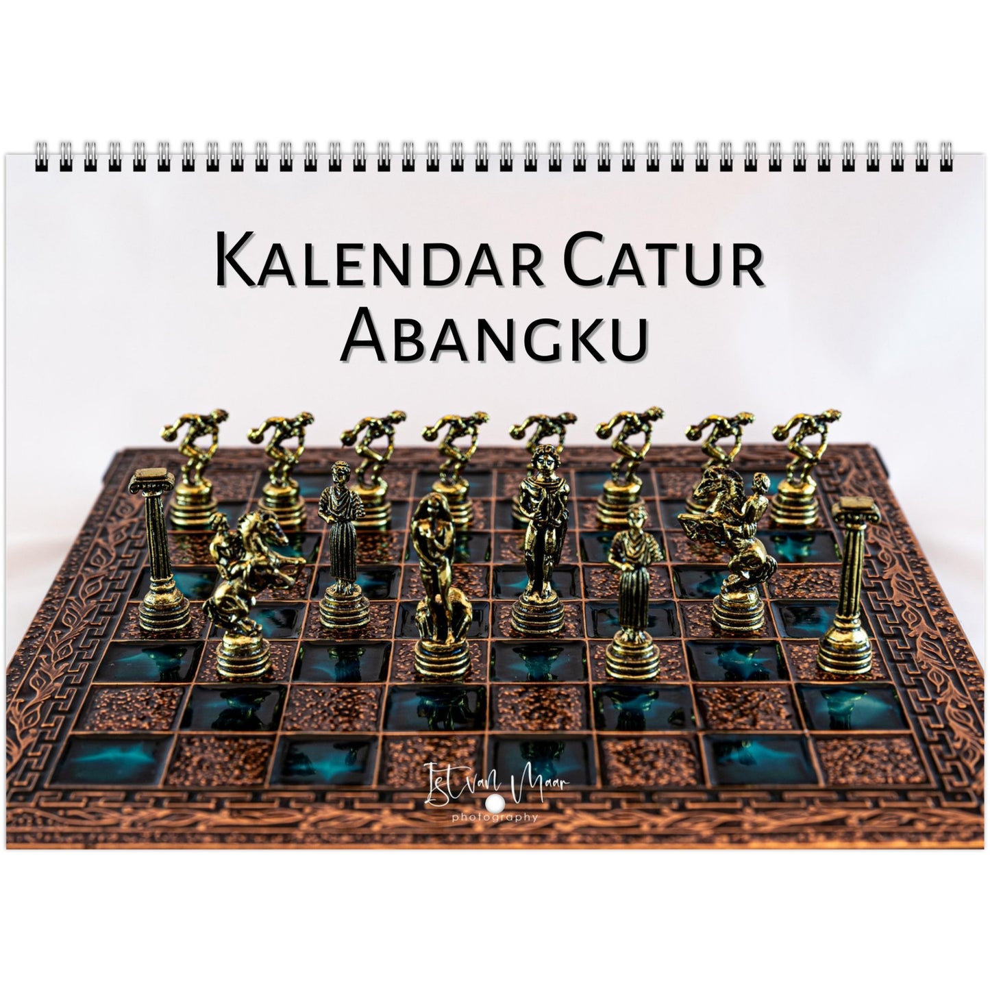 Personalized Chess Calendar by Istvan Maar Photography