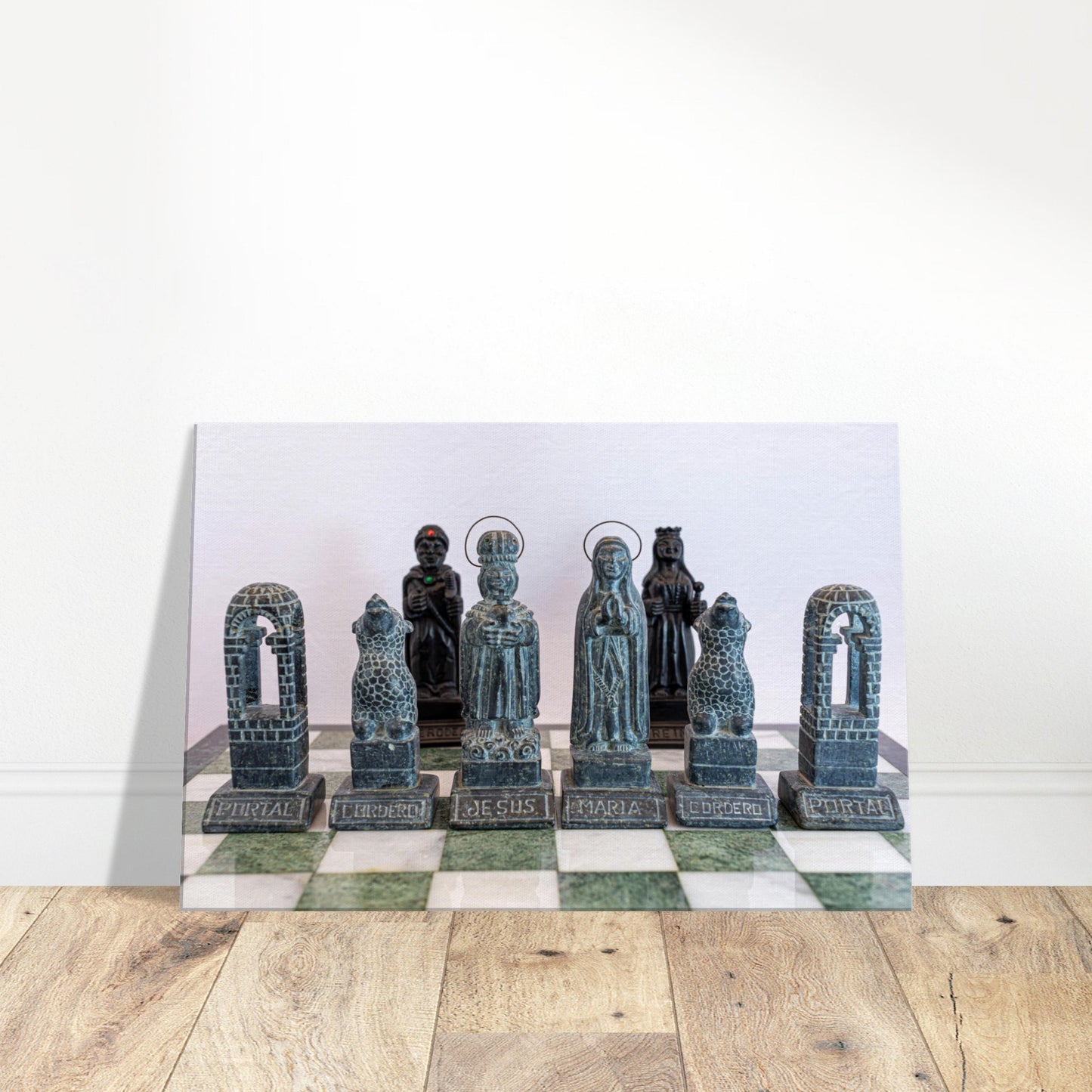 Chess themed Stretch Canvas by Istvan Maar Photography