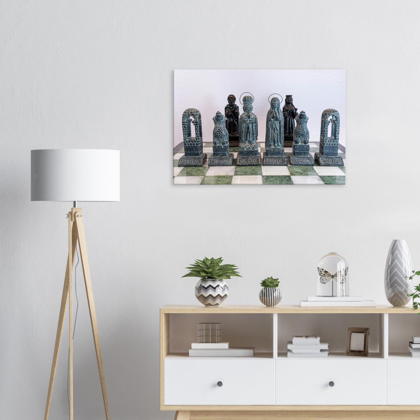 Chess themed Stretch Canvas by Istvan Maar Photography