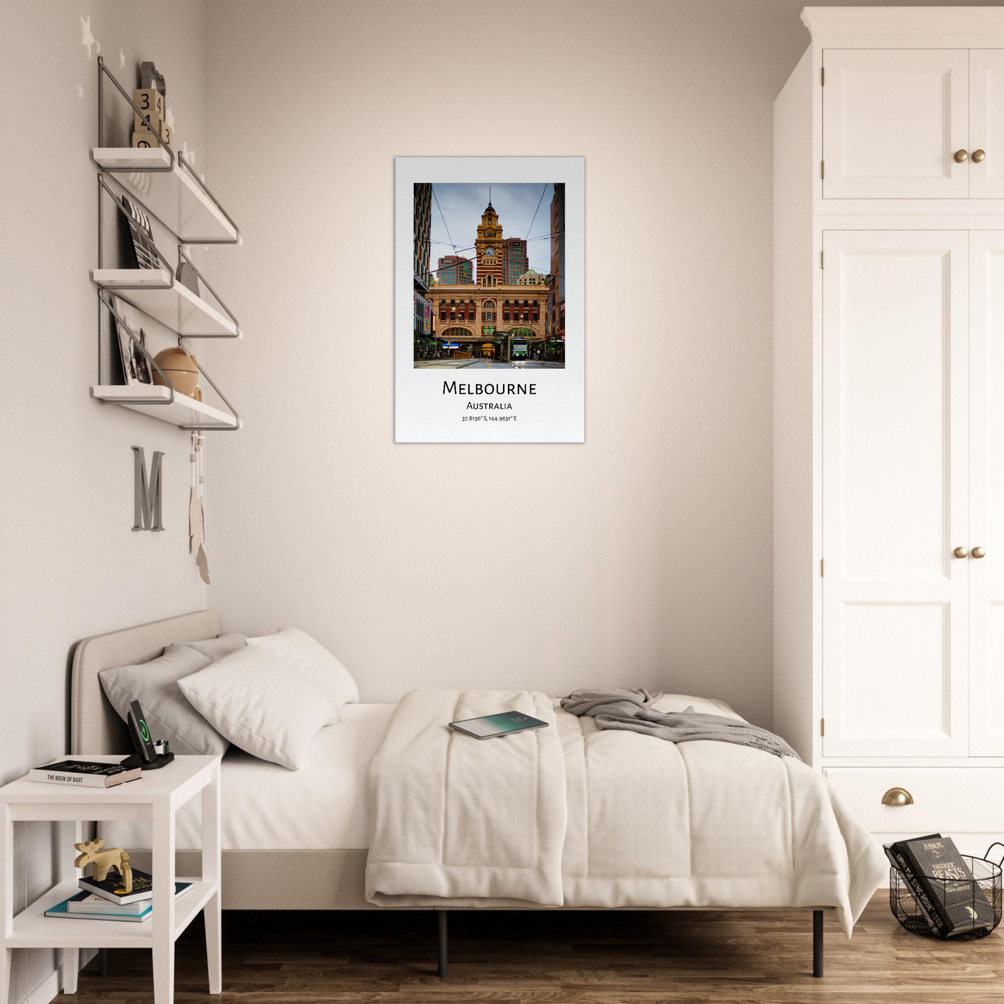 Flinders Station Melbourne Victoria Australia City Photo Collection Wall Stretched Canvas by Istvan Maar Photography