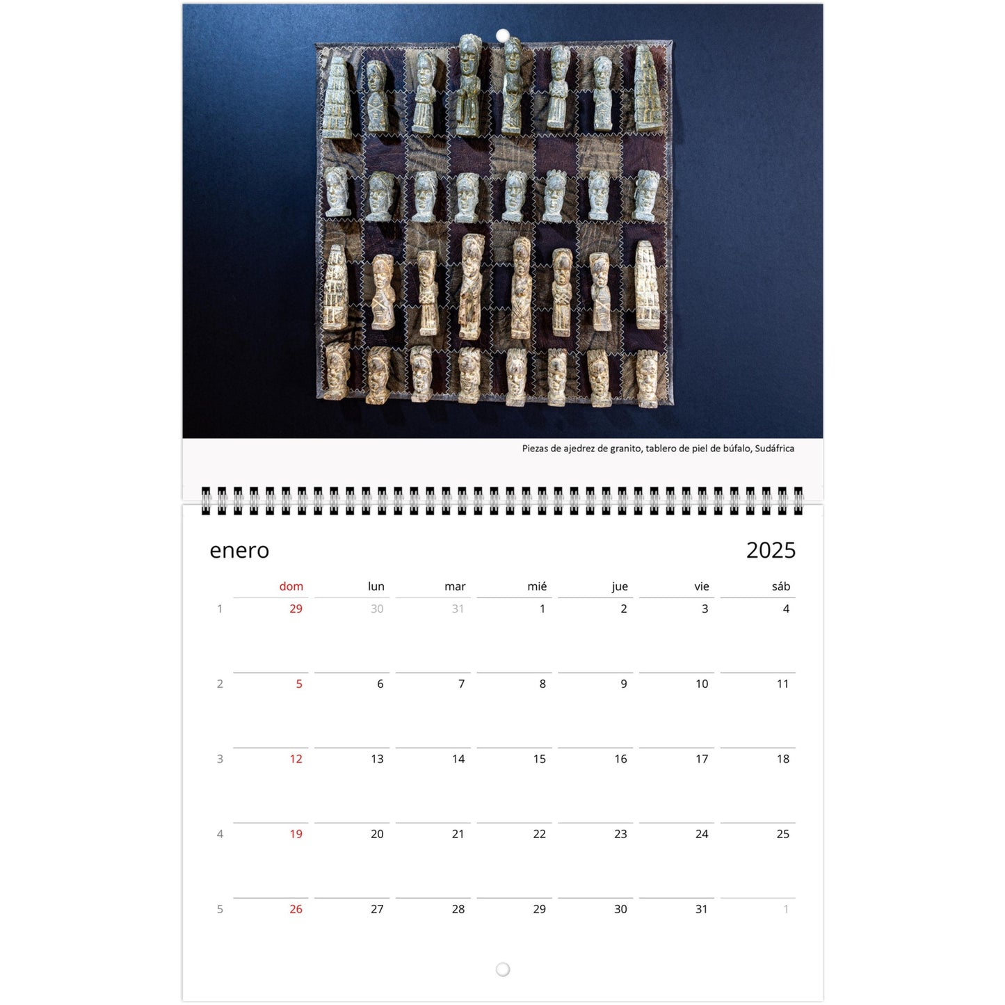 Chess Puzzle Calendar by Istvan Maar Photography