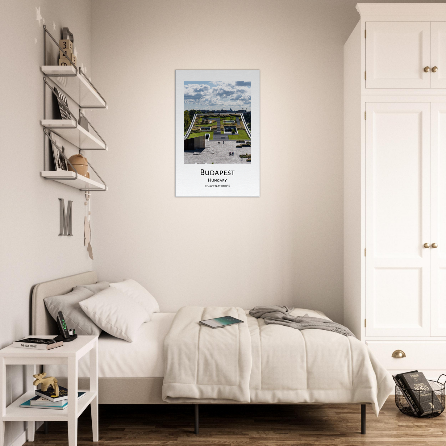 Personalised Budapest Travel Canvas - Museum of Ethnography by Istvan Maar Photography - wall art