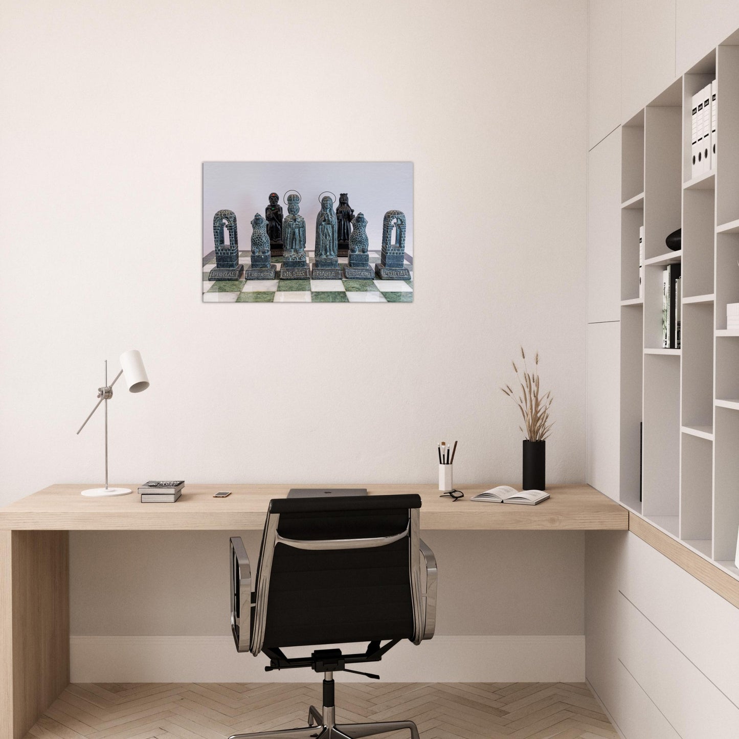 Chess themed Stretch Canvas by Istvan Maar Photography