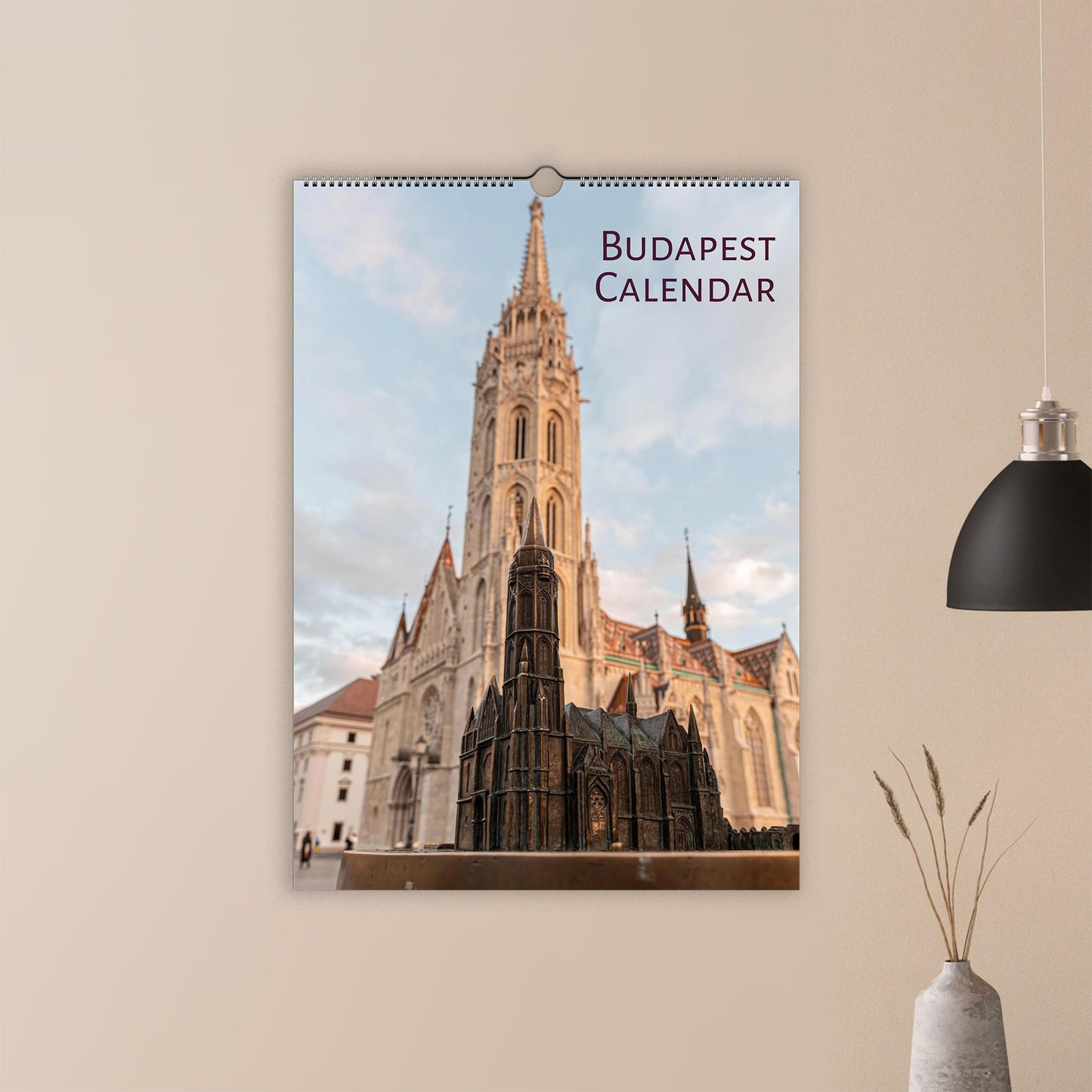 2027 Budapest Wall Calendar | 9318