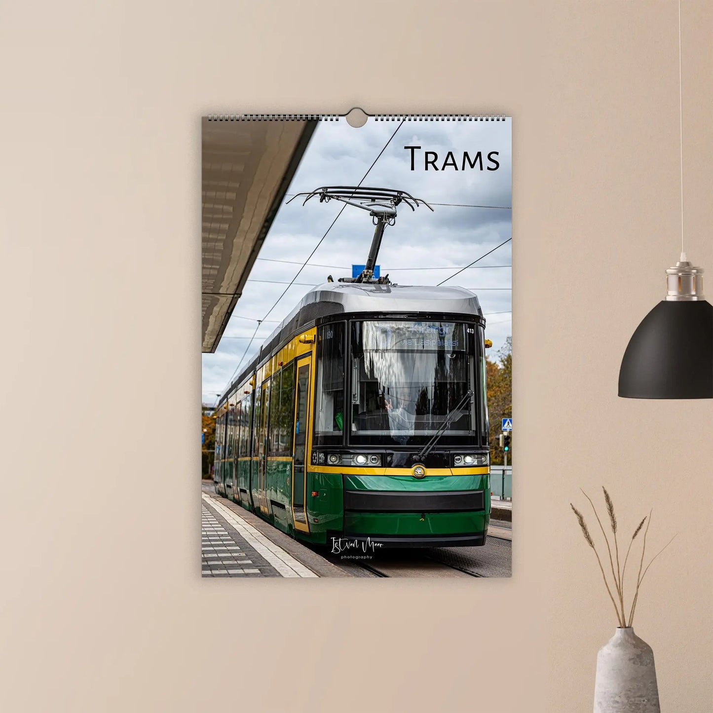 2027 Trams Wall Calendar | 6409 Istvan Maar Photography