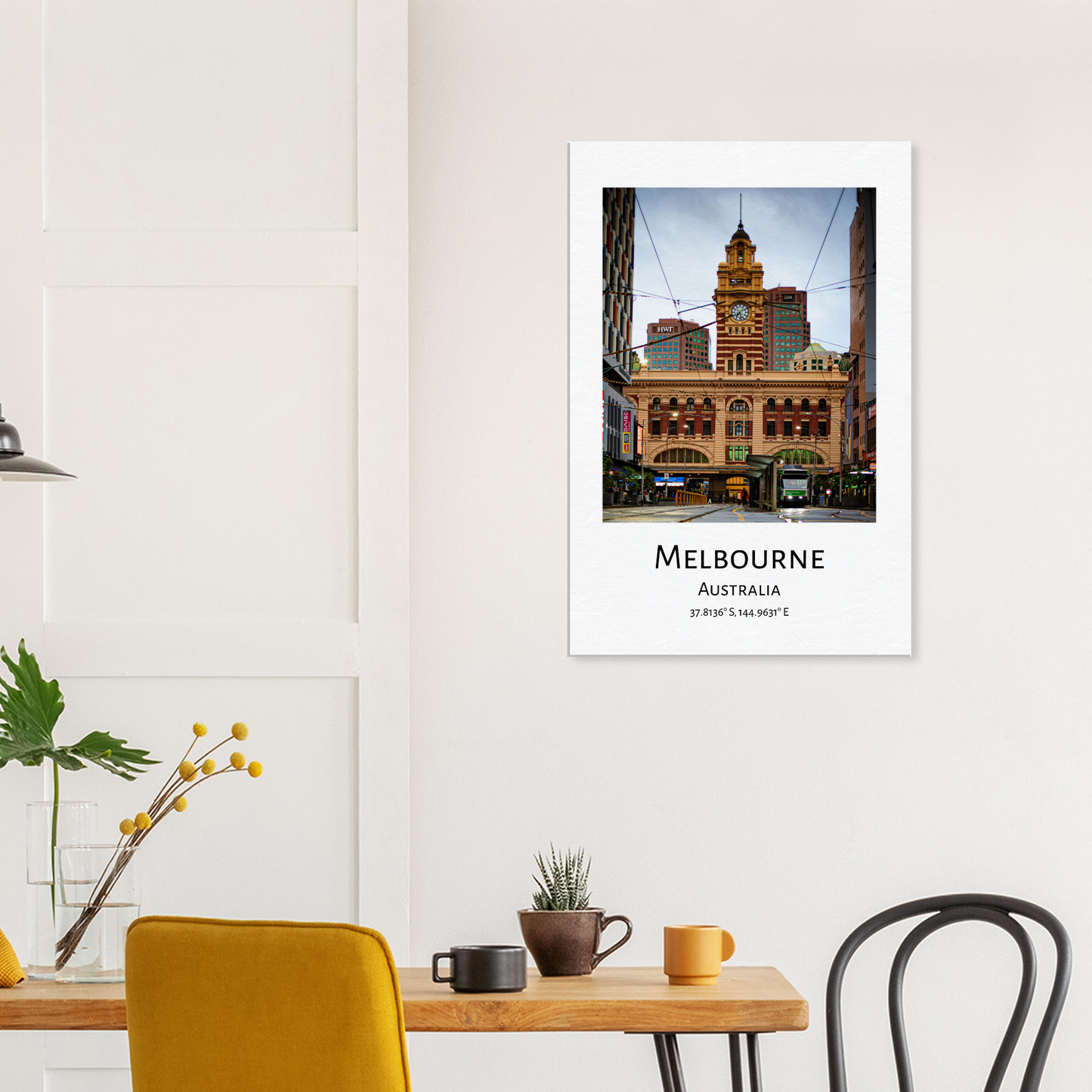 Flinders Station Melbourne Victoria Australia City Photo Collection Wall Stretched Canvas by Istvan Maar Photography