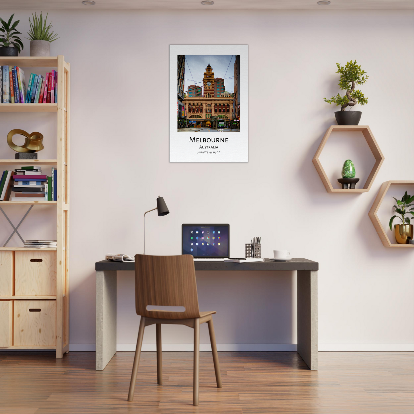 Flinders Station Melbourne Victoria Australia City Photo Collection Wall Stretched Canvas by Istvan Maar Photography