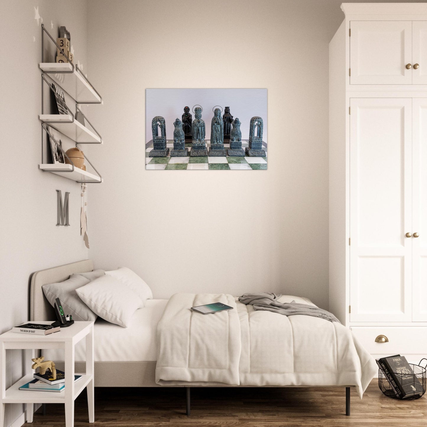 Chess themed Stretch Canvas by Istvan Maar Photography