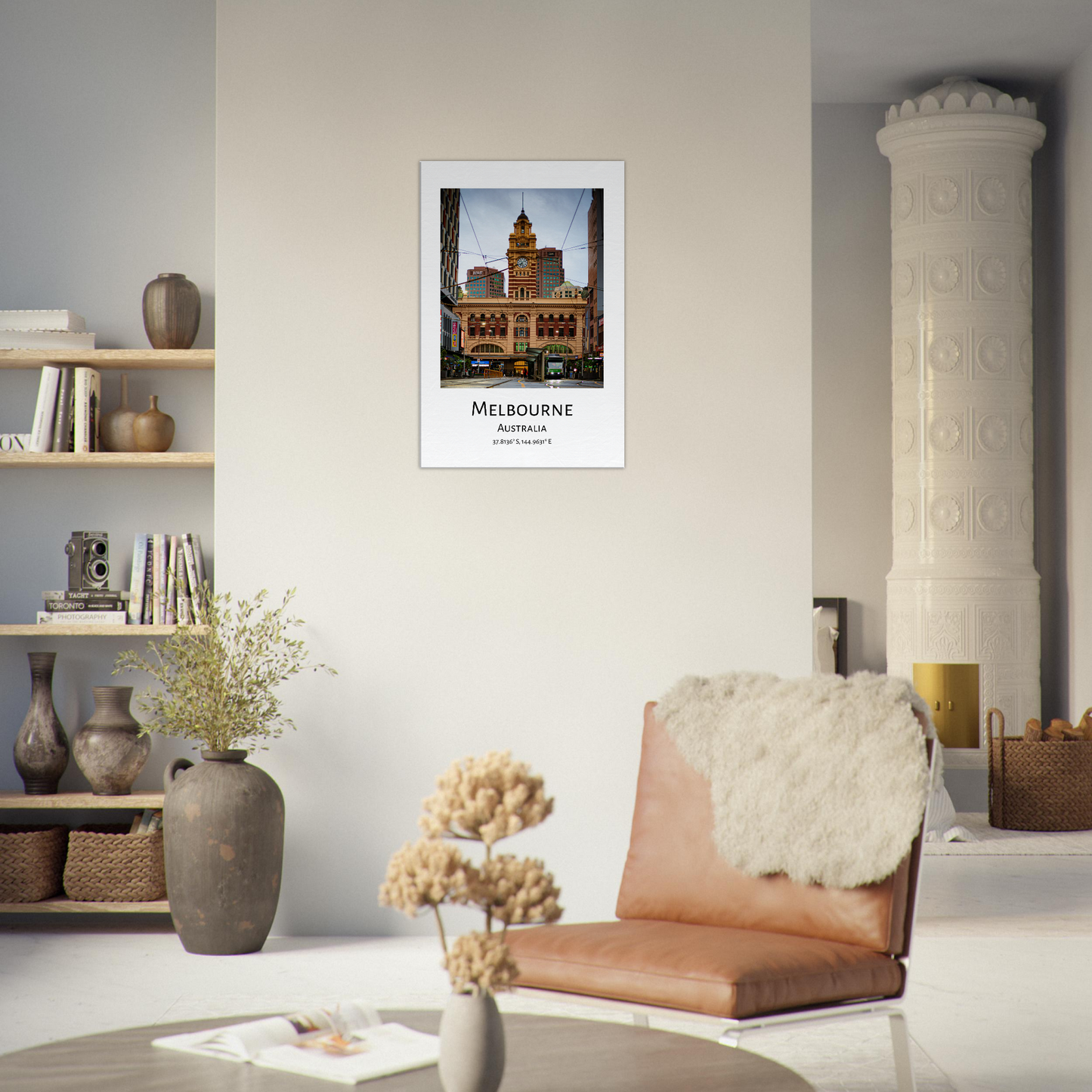 Flinders Station Melbourne Victoria Australia City Photo Collection Wall Stretched Canvas by Istvan Maar Photography