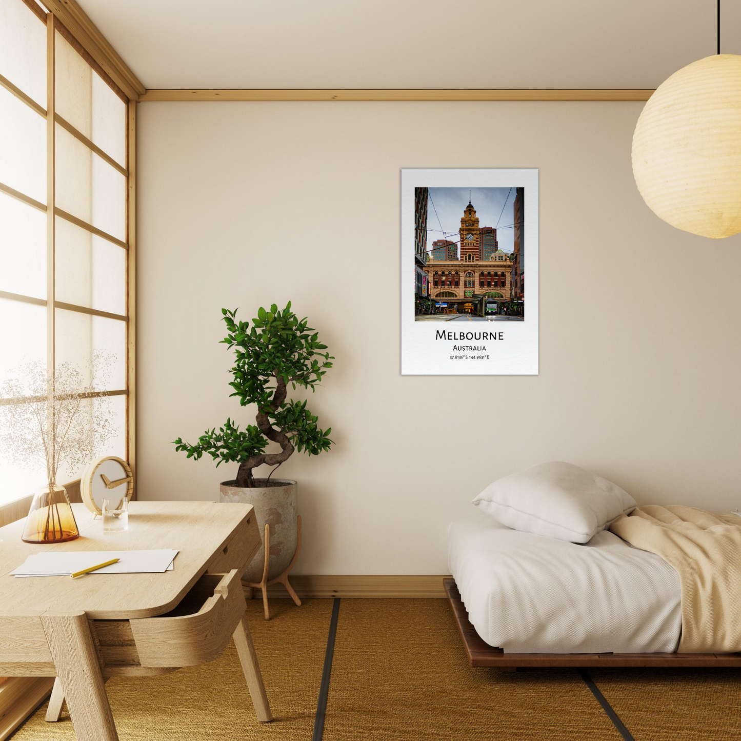 Flinders Station Melbourne Victoria Australia City Photo Collection Wall Stretched Canvas by Istvan Maar Photography