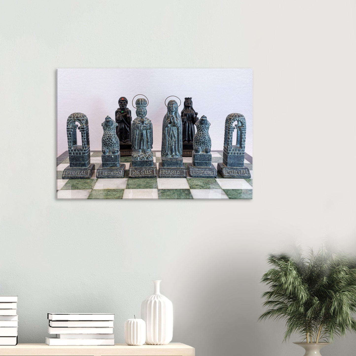 Chess themed Stretch Canvas by Istvan Maar Photography