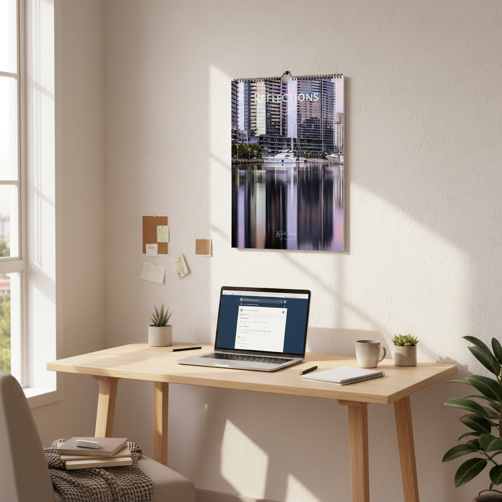 Reflections Wall Calendar – Student Bedroom