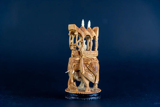 Rajasthan-style decorative chess piece — fine art chess photography by Istvan Maar