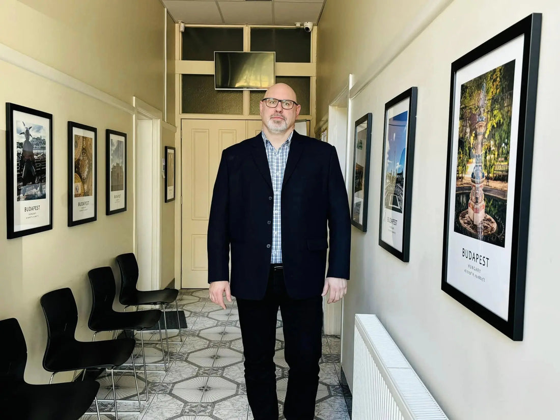 Budapest photo exhibition at the Consular Office of Hungary in Melbourne — photography by Istvan Maar