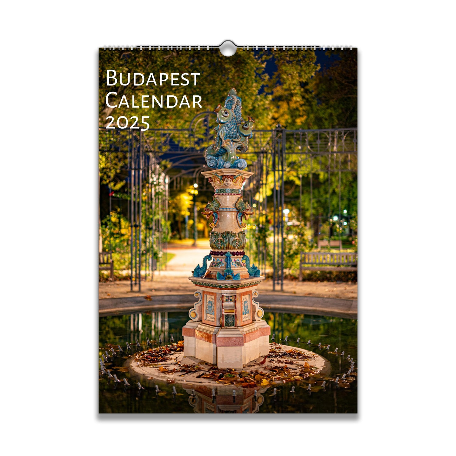 Budapest travel wall calendar by Istvan Maar Photography