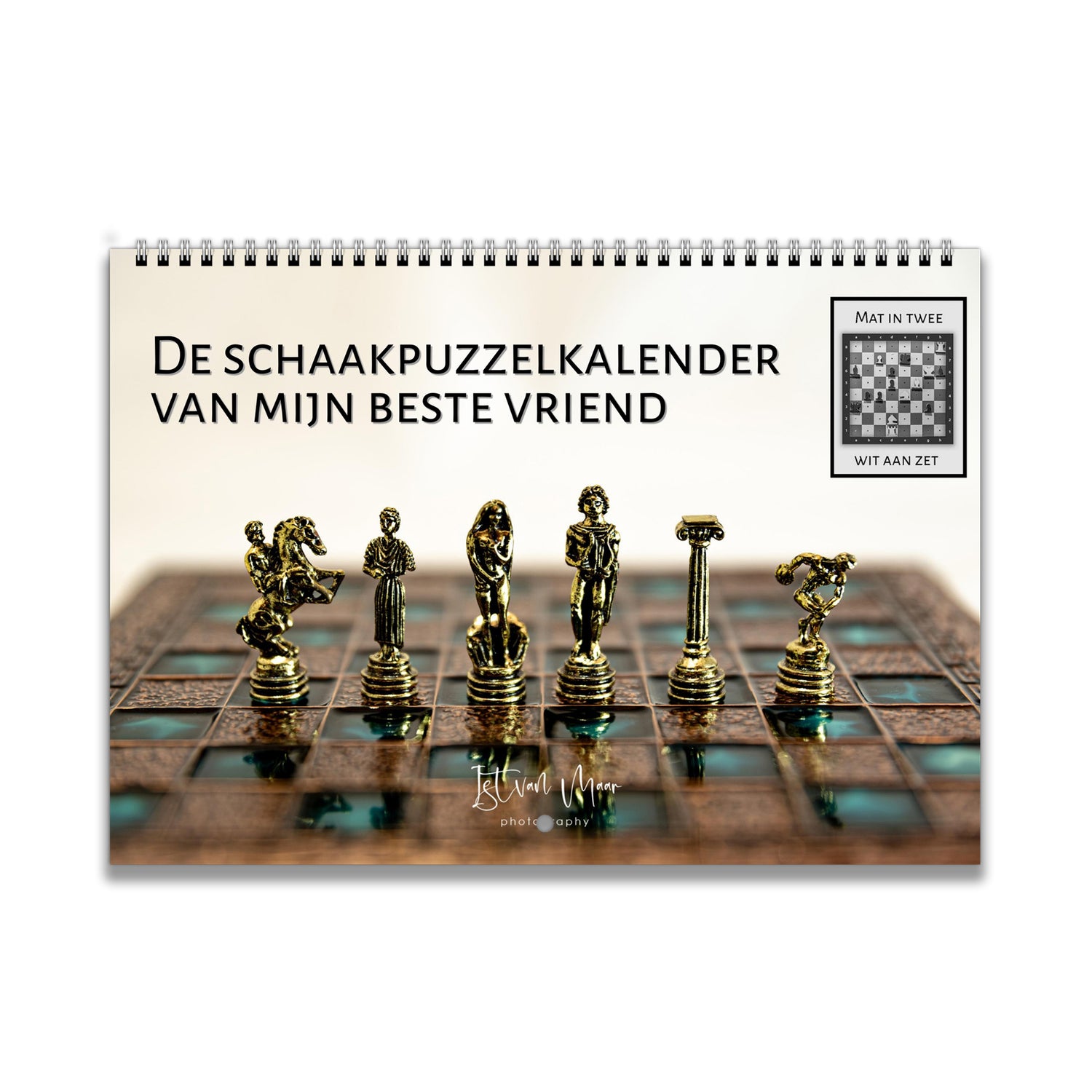 Chess Puzzle Calendar by Istvan Maar Photography