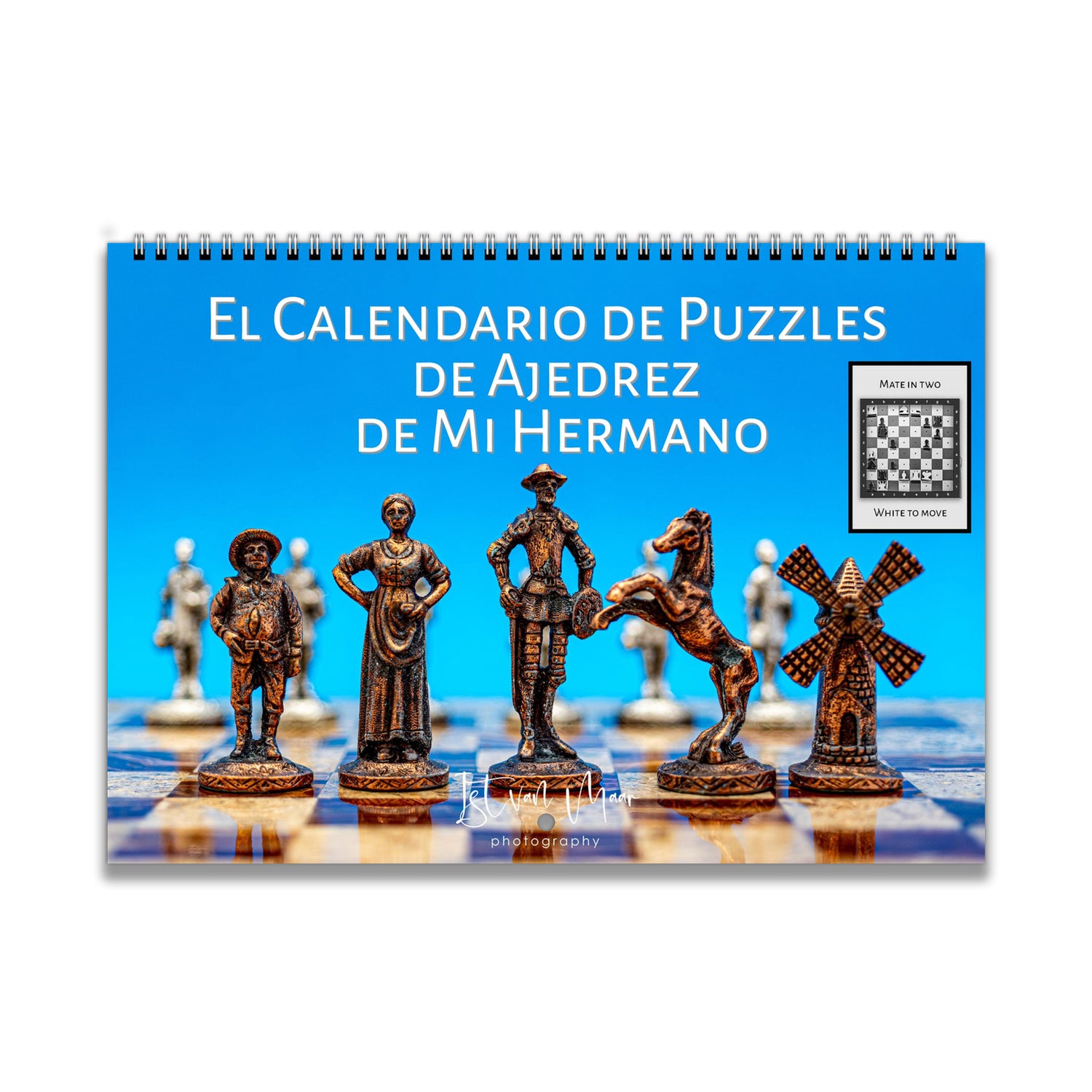 Chess puzzle calendars by Istvan Maar Photography