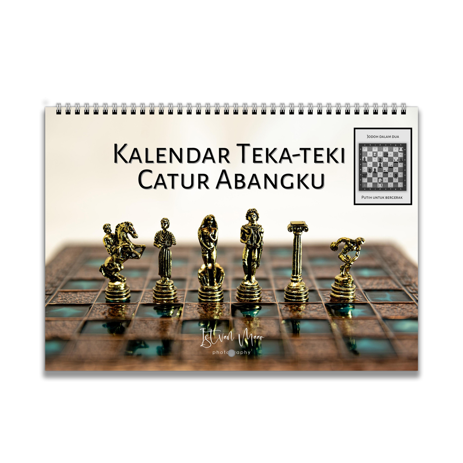 Personalised chess calendar in Malay by Istvan Maar Photography