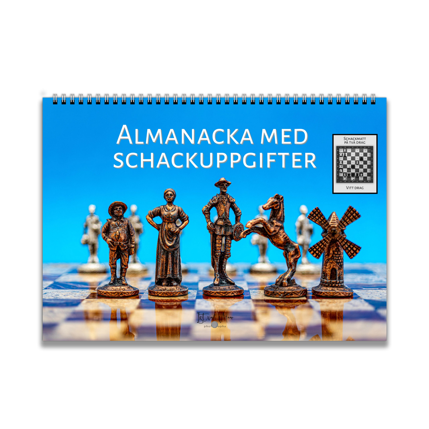 Chess Puzzle Calendar in Swedish by Istvan Maar Photography