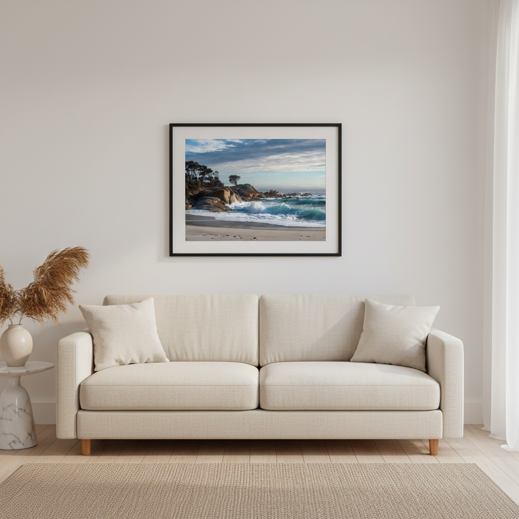 Binalong Bay Tasmania coastal seascape print by Istvan Maar Photography