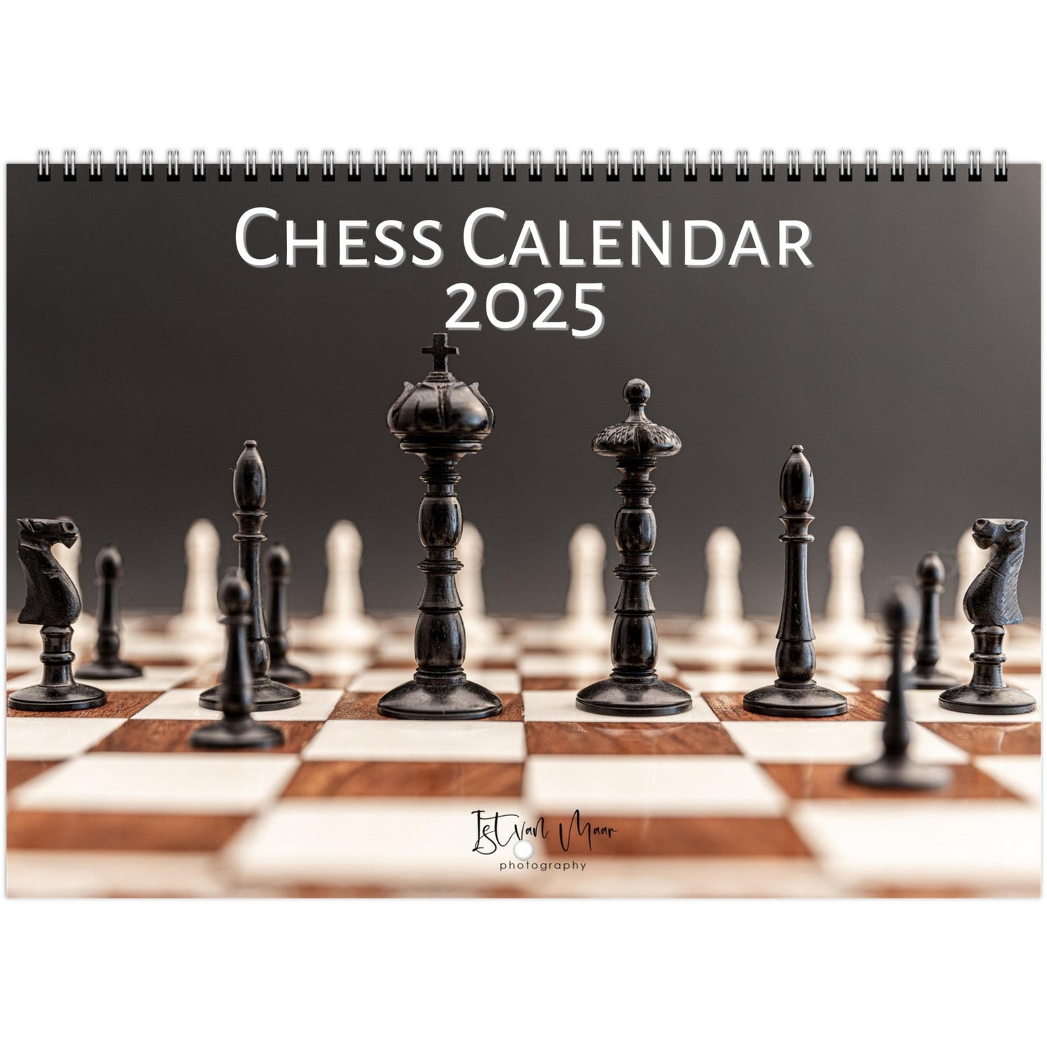 Unique chess calendar by Istvan Maar Photography