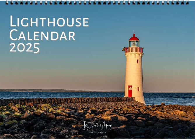 Lighthouse Wall Calendar by Istvan Maar Photography - Cover page