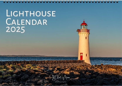 Lighthouse Wall Calendar by Istvan Maar Photography - Cover page