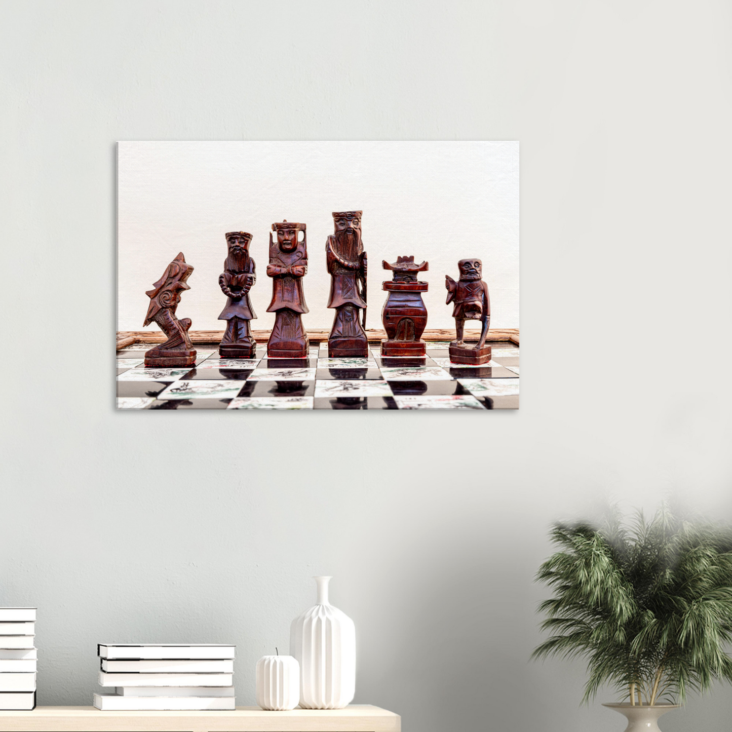 Chess themed Stretch Canvas by Istvan Maar Photography