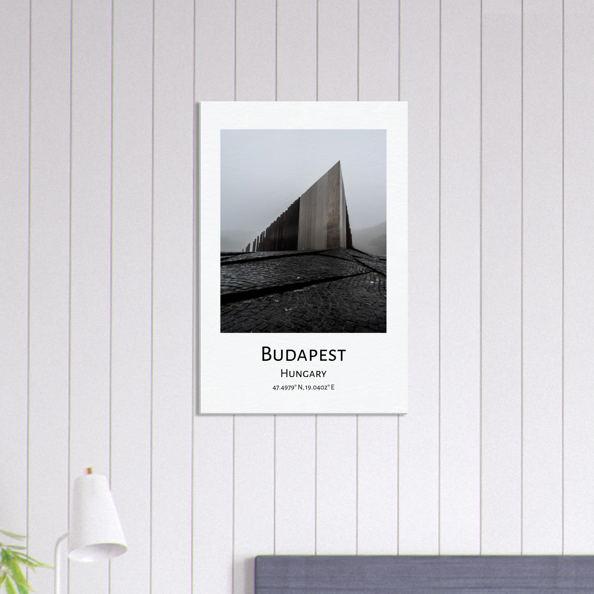 Personalised Budapest Travel Canvas - 1956 Hungarian Revolution Monument by Istvan Maar Photography home décor