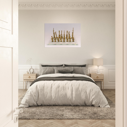 Chess themed Stretch Canvas by Istvan Maar Photography