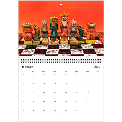 Unique Chess Calendar by Istvan Maar Photography 