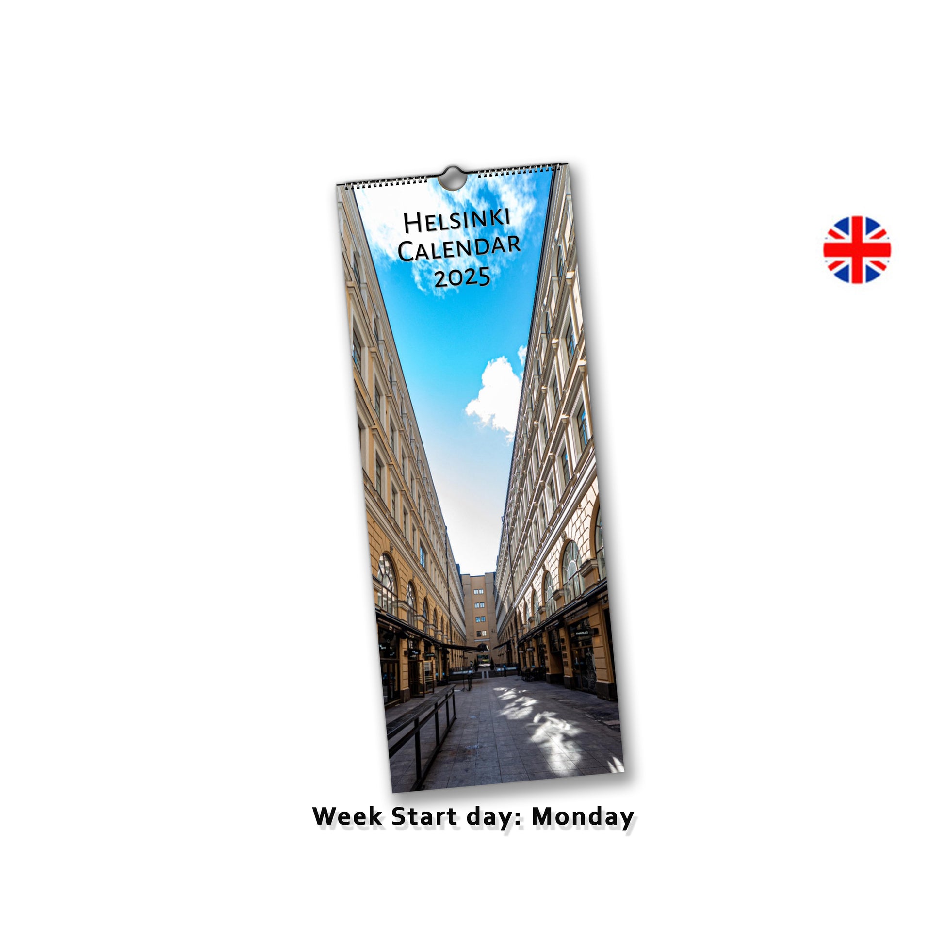 2025 Helsinki Travel Wall Calendar by Istvan Maar Photography