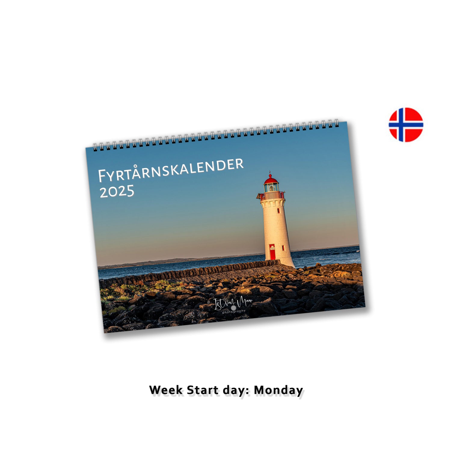 2025 Lighthouse Calendar by Istvan Maar Photography