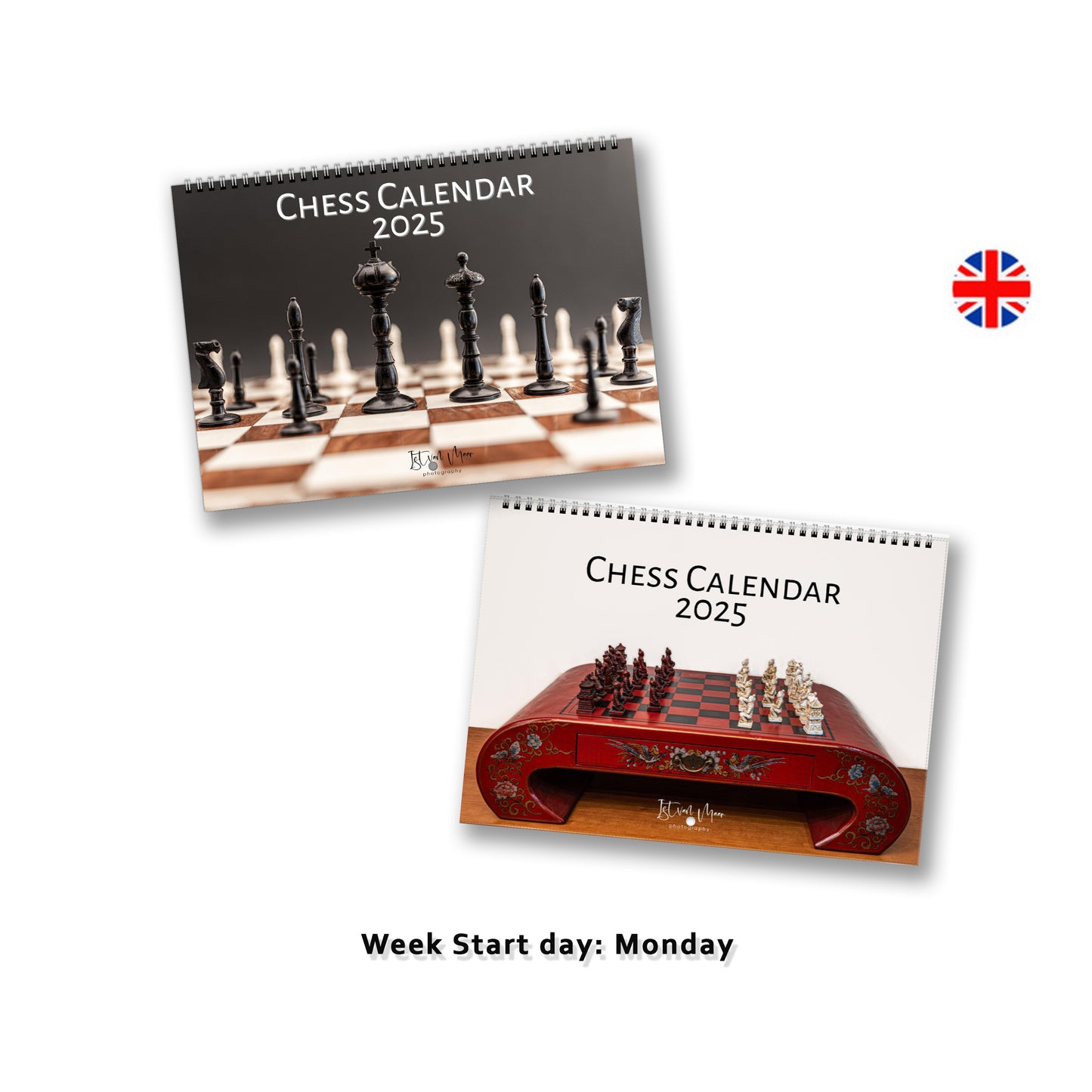 Chess Wall Calendar bundle by Istvan Maar Photography