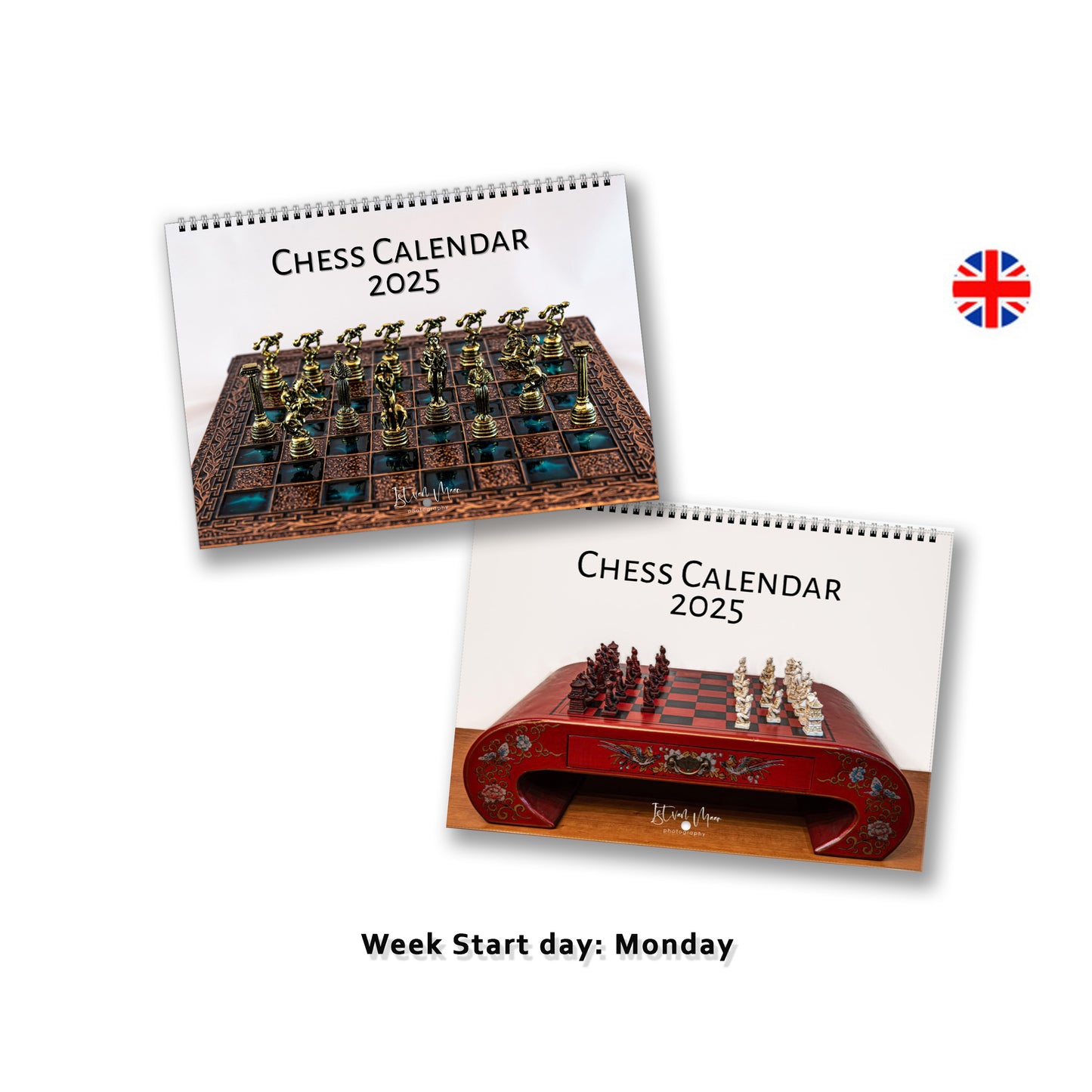 Chess Wall Calendar bundle by Istvan Maar Photography