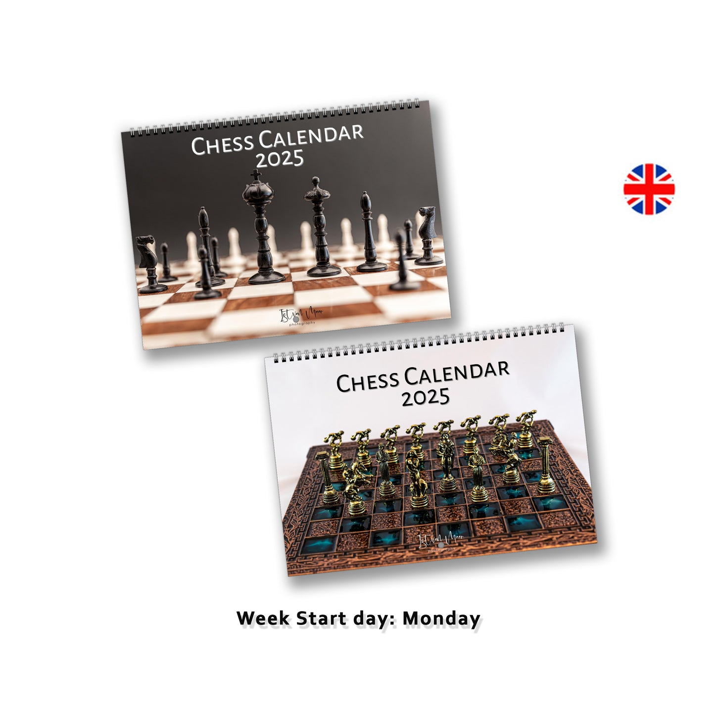 Chess Wall Calendar bundle by Istvan Maar Photography