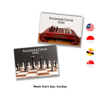 Chess Calendar bundle by Istvan Maar Photography