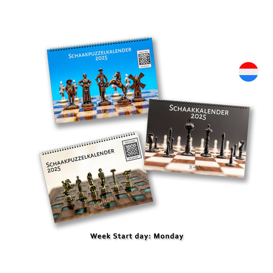 2025 Chess calendar bundle by Istvan Maar Photography 