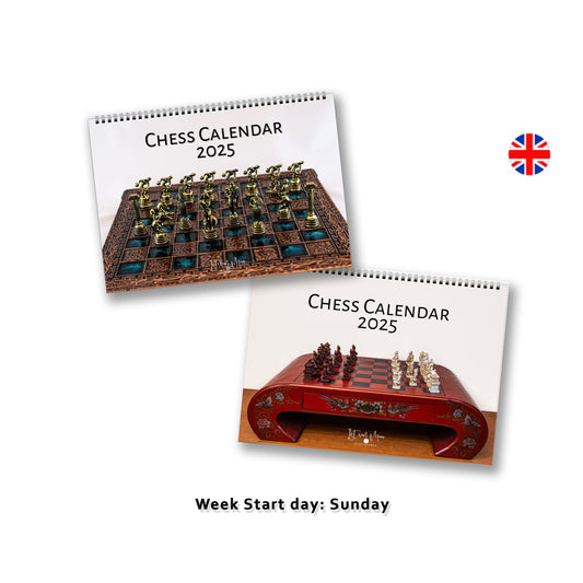 Chess Wall Calendar bundle by Istvan Maar Photography