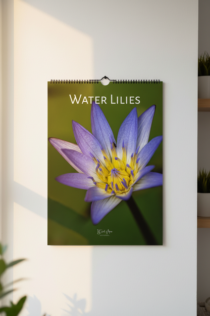 2027 Water Lilies Wall Calendar Cover