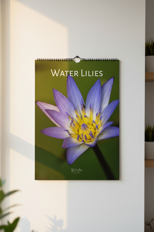 2027 Water Lilies Wall Calendar Cover