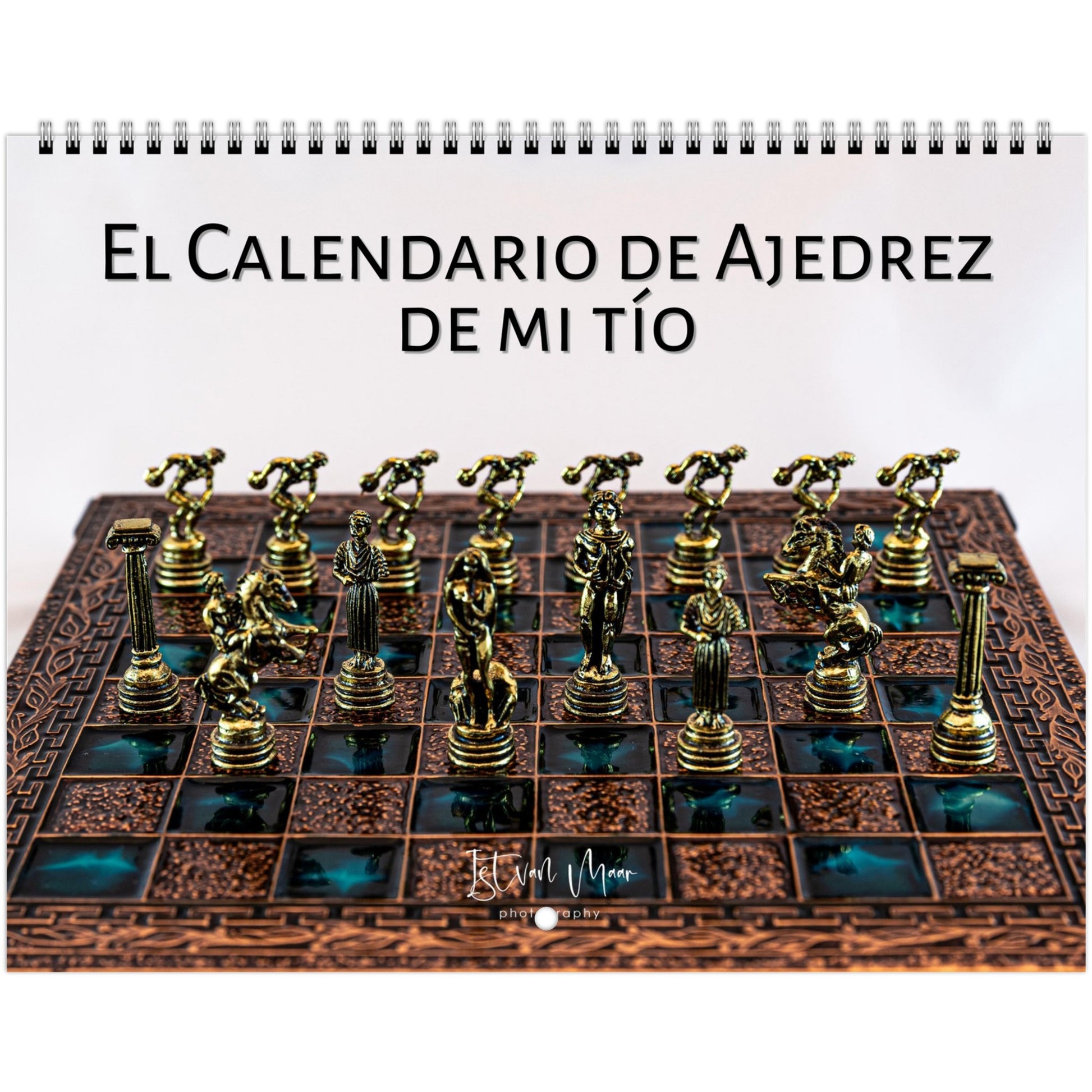 Personalized Chess Calendar by Istvan Maar Photography