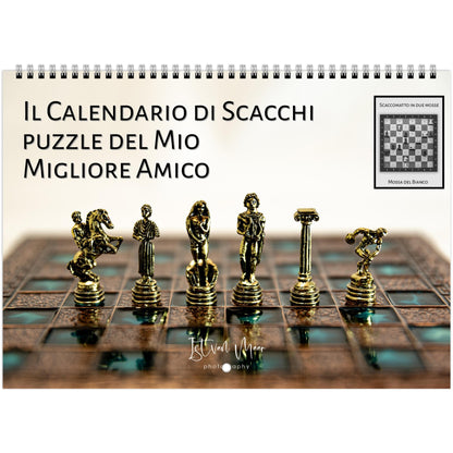 Personalized Chess Puzzle Calendar by Istvan Maar Photography