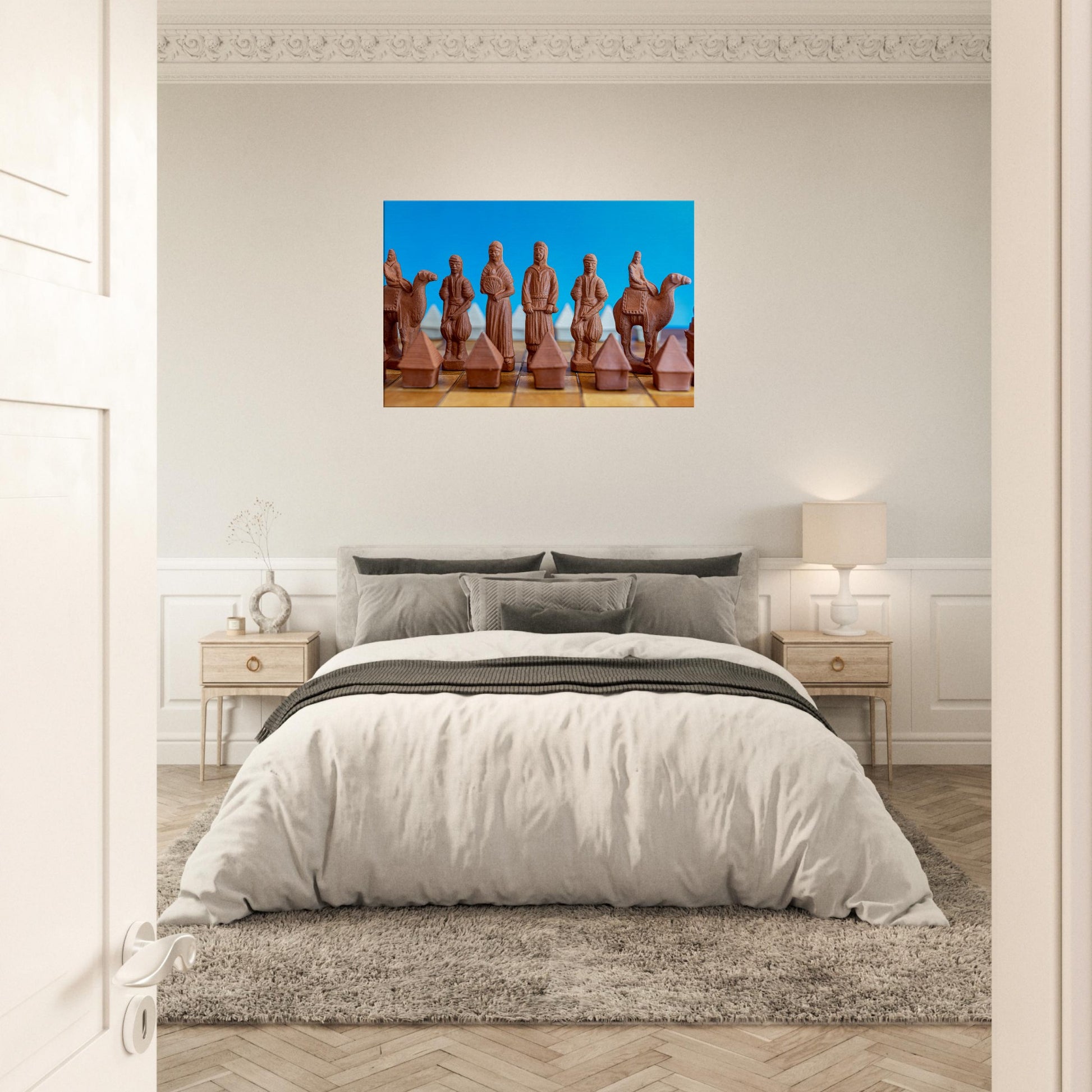 Chess themed Stretch Canvas by Istvan Maar Photography