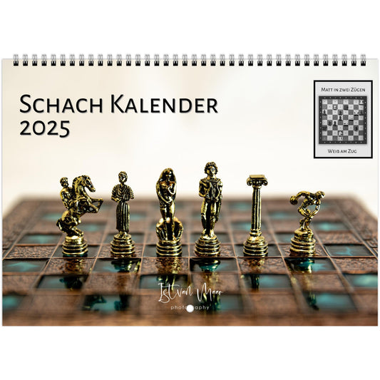 Unique Chess Calendar by Istvan Maar Photography 