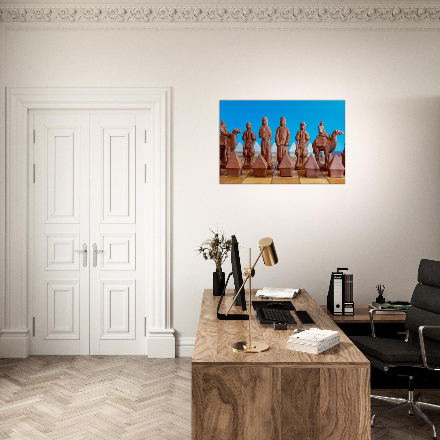 Chess themed Stretch Canvas by Istvan Maar Photography