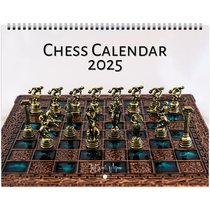 Chess Puzzle Calendar by Istvan Maar Photography