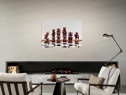 Chess themed Stretch Canvas by Istvan Maar Photography