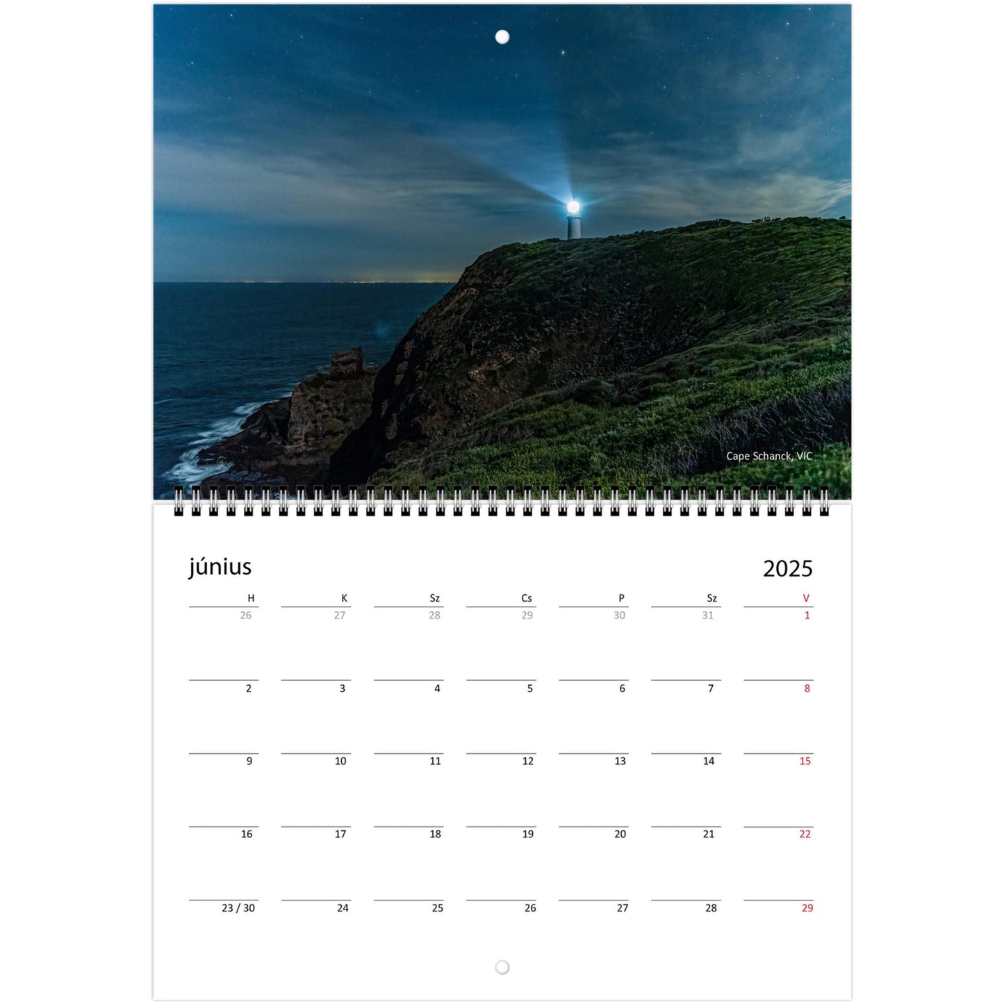 Unique Lighthouse calendar by Istvan Maar Photography